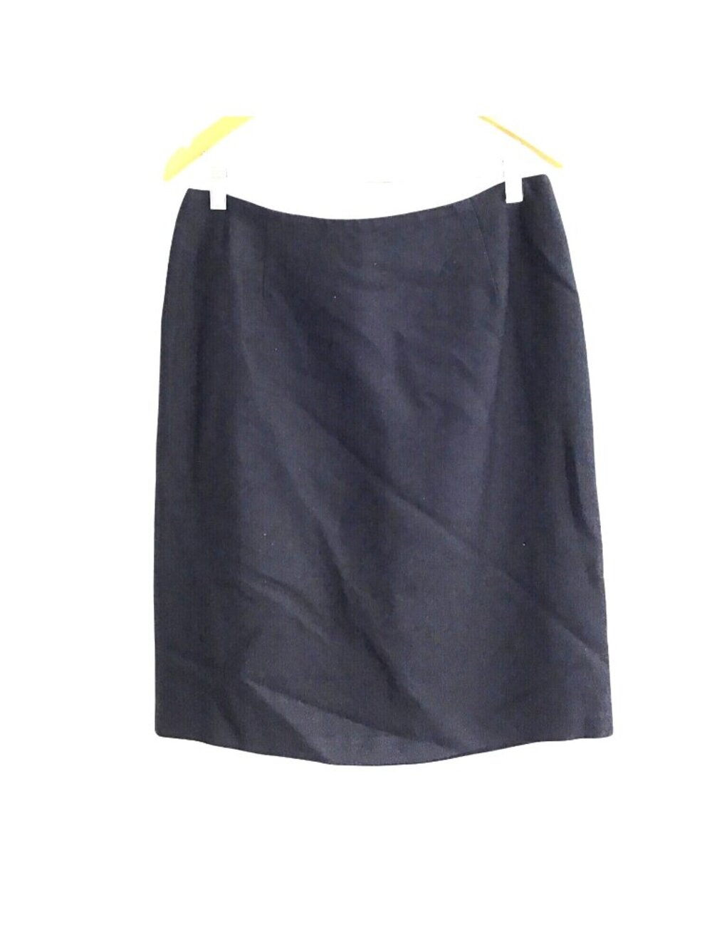 PETER NYGARD -WOMENS NAVY ZIP-UP CLOSURE SKIRT SIZE 8